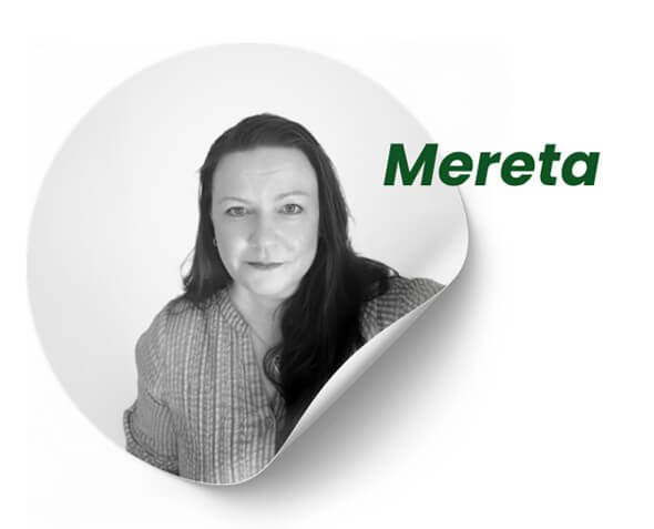 Mustavalkoinen henkilökuva: Mereta Helin